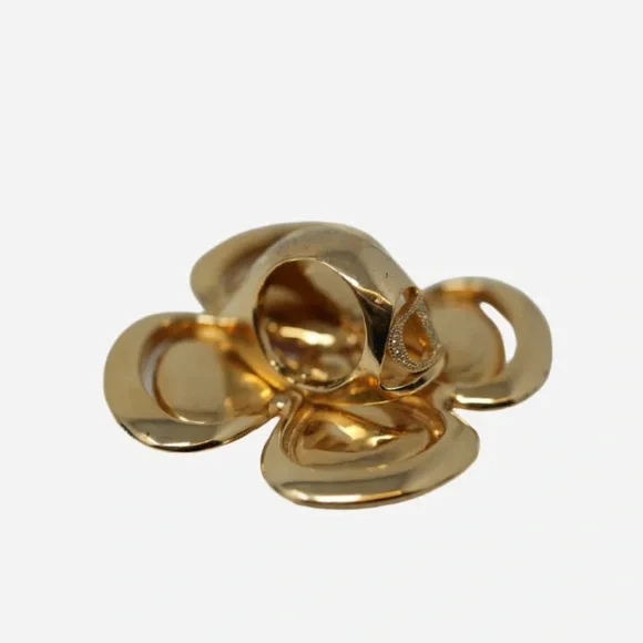 Dior Flower Rhinestone Ring - Picture 5 of 5